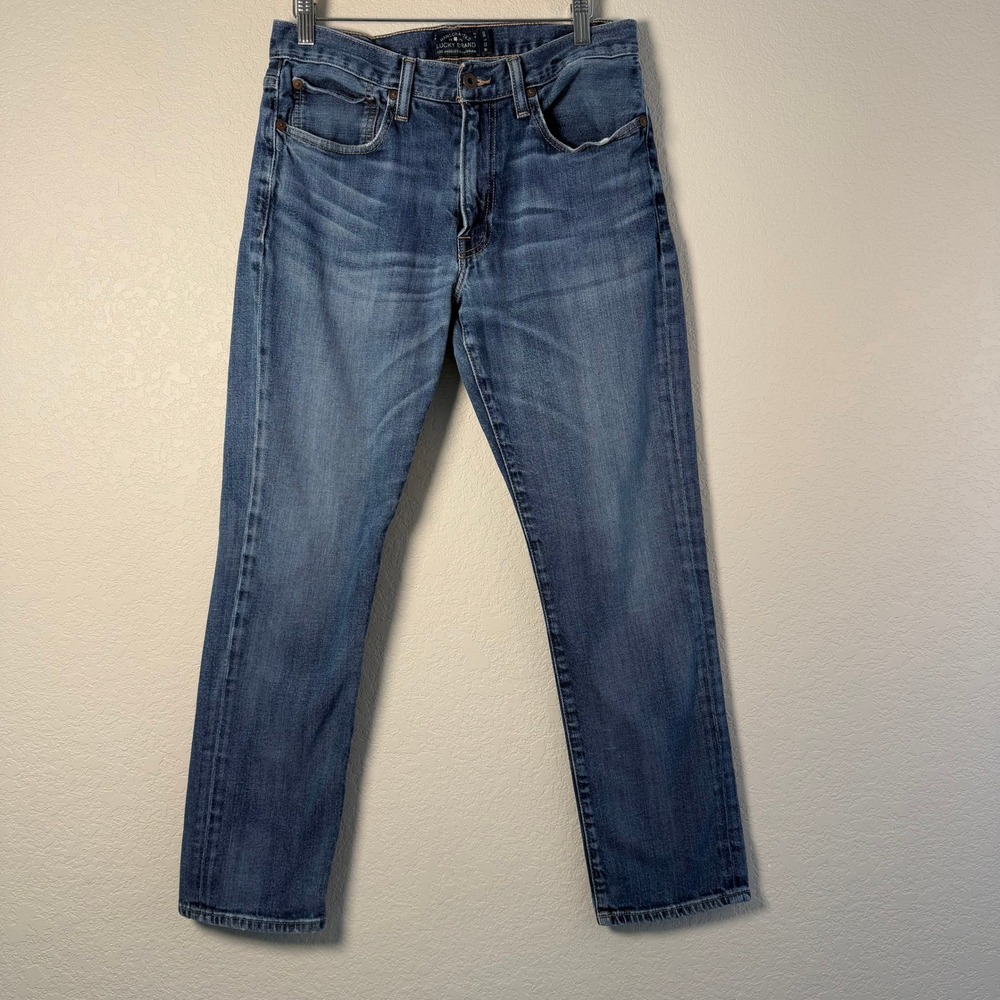Lucky Brand Men’s Skinny Jeans - Faded Blue Wash